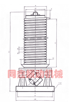 DZC垂直振動(dòng)提升機(jī)外形圖-同鑫振動(dòng)機(jī)械